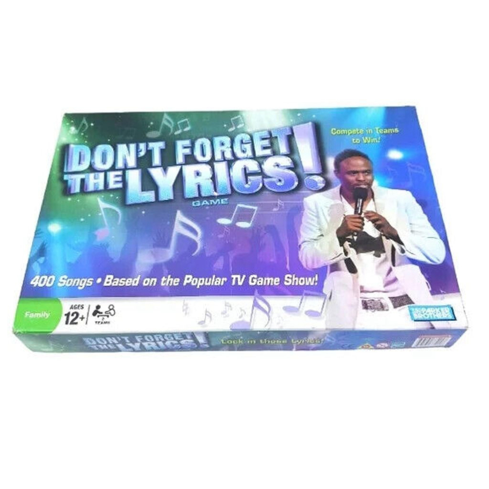 Don't Forget The Lyrics Board Game